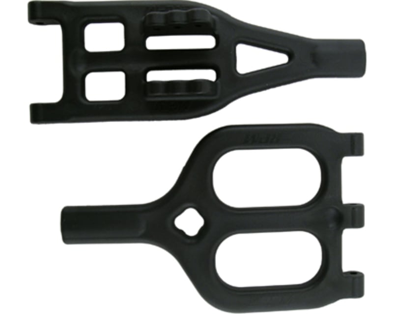 A-Arms Upper/Lower Black 2.5R/3.3 (2)