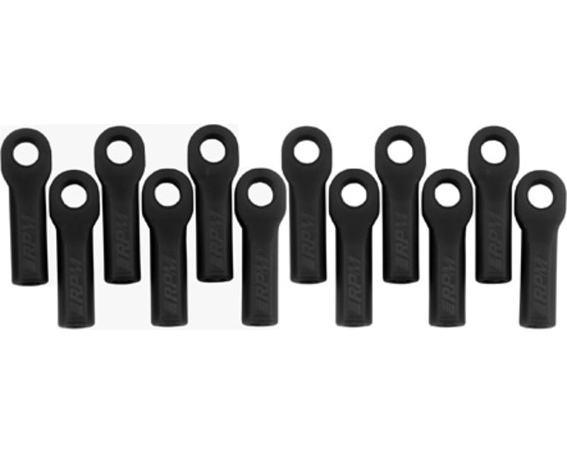 Rod Ends Long Black 1:10 TRA Nitro Slash