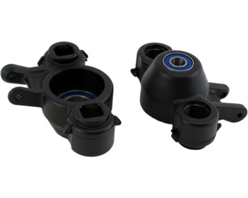 Axle Carriers/Oversized Bearings Black:Revo/Slayer