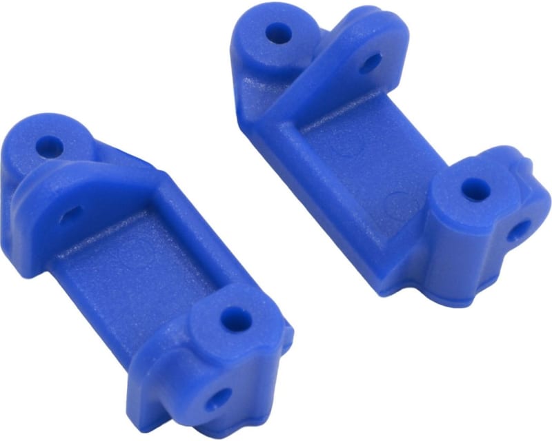 Blue Front Caster Blocks Slash 2WD/Nitro Slash