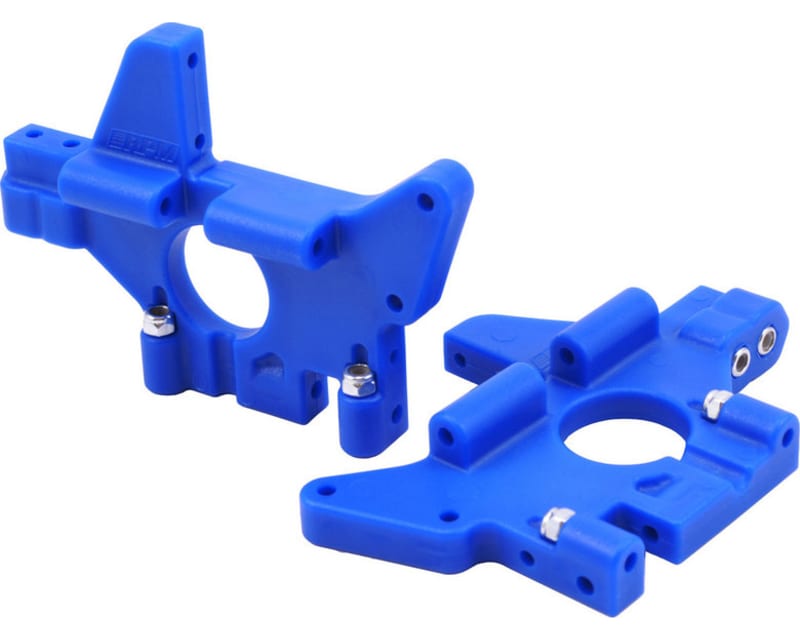 Rear Bulkheads for T-Maxx & E-Maxx Blue