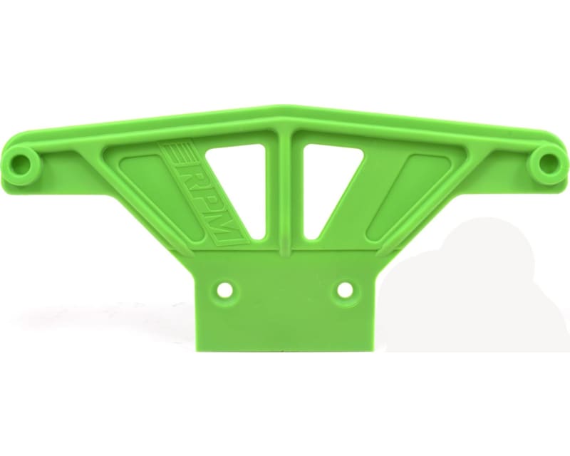 Wide Front Bumper Grn: Rustler Stampede Bandit
