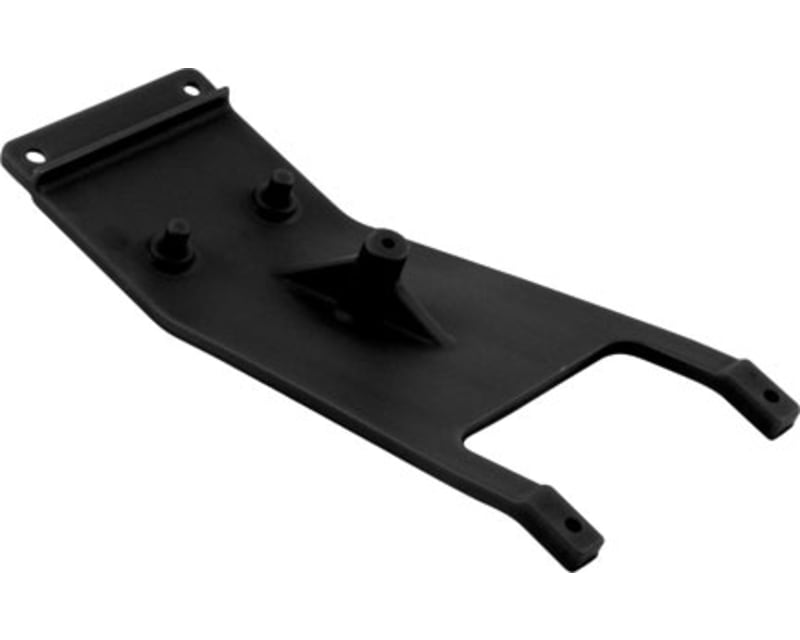 Front Skid Plate Black: Slash
