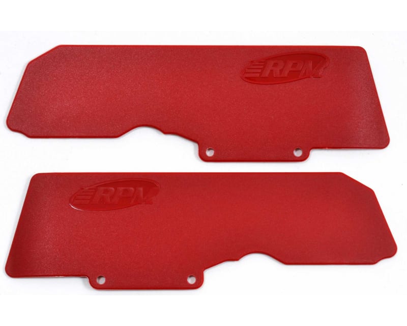Mud Guards for RPM Rear A-arms Red 2