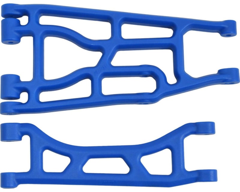 Upper & Lower a-Arm Pair Blue: Traxxas X-Maxx photo