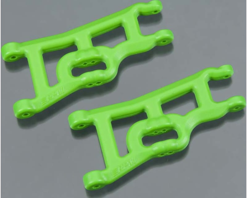 Tap to zoom Front A-Arms Green: Elec Rustler Stampede Slash 2WD