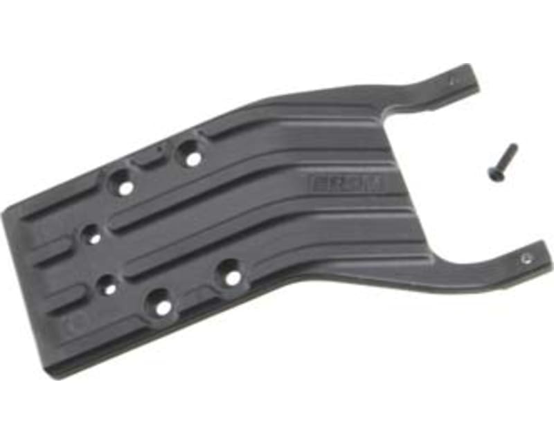 Rear Skid Plate Black: Slash