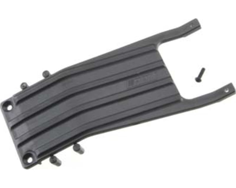 Front Skid Plate Black: Slash