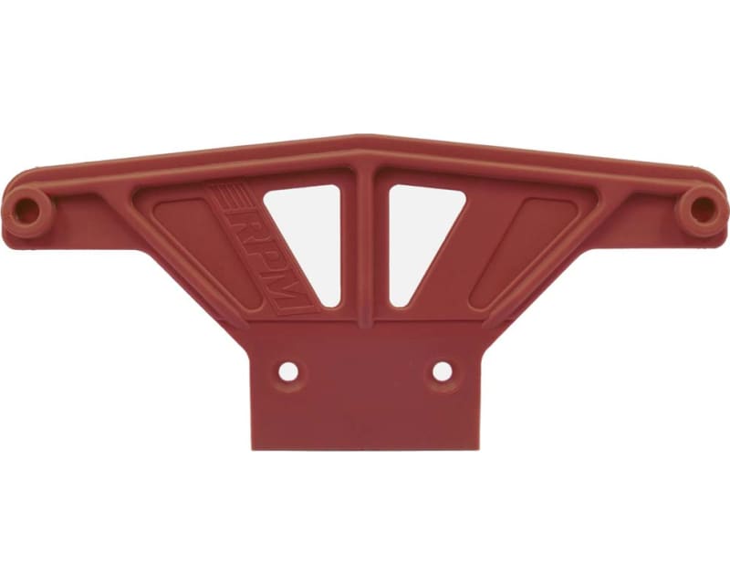 Wide Front Bumper Red : Rustler & Stampede 2WD