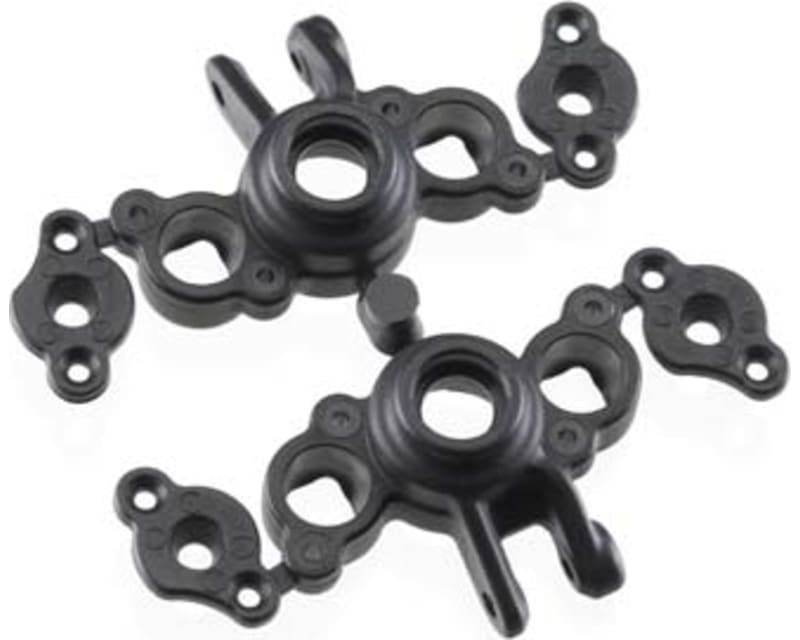 Axle Carriers Black: 1/16 EVR/SLH