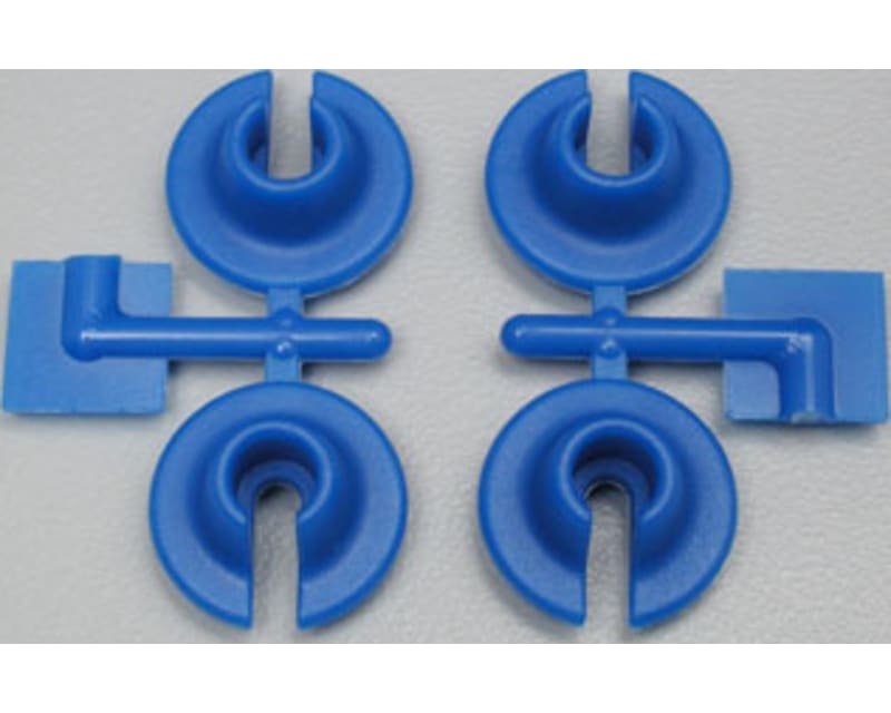 Spring Cups Lower Blu Tra Nitro Slash/Rally 4x4(4