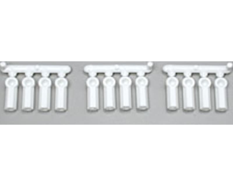 Heavy Duty Rod Ends White (12)