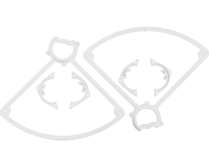 Dyeable White Rear Prop Guards Vista/Ominus