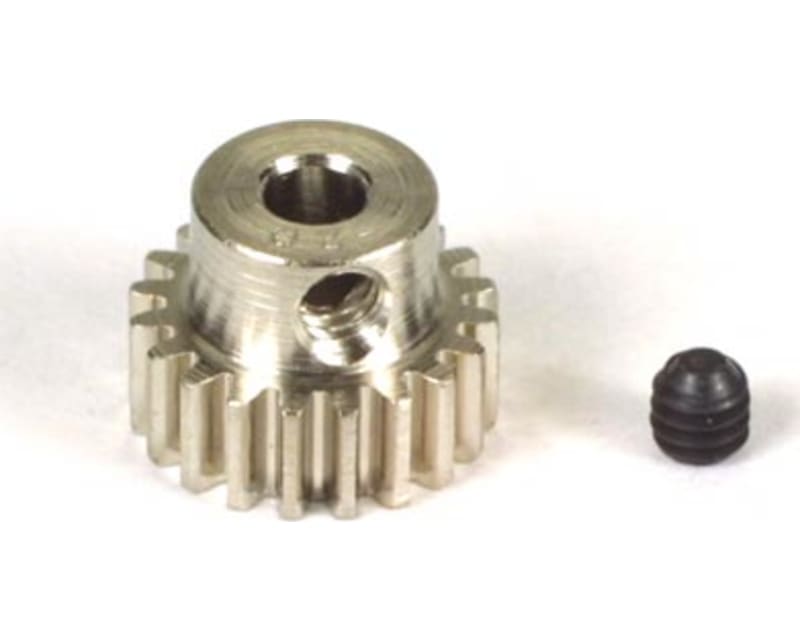 Nickel Plated Steel Motor Pinion 1/8 / 48P / 20T