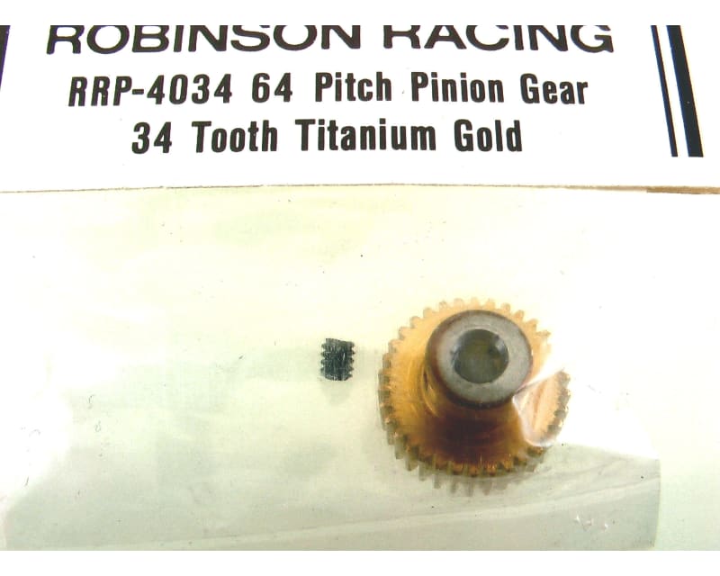 Titanium Nitride Steel 64p 34 T Gear