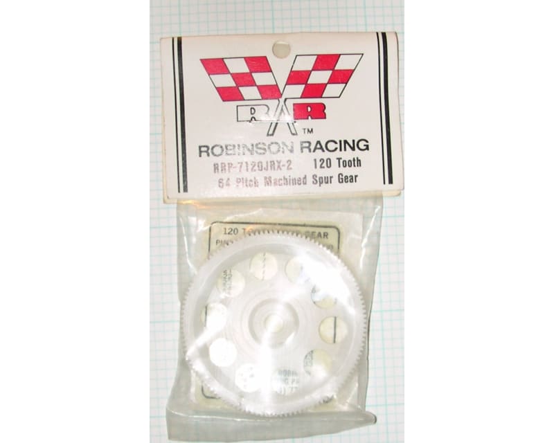 jrx2 120 tooth 64 pitch spur