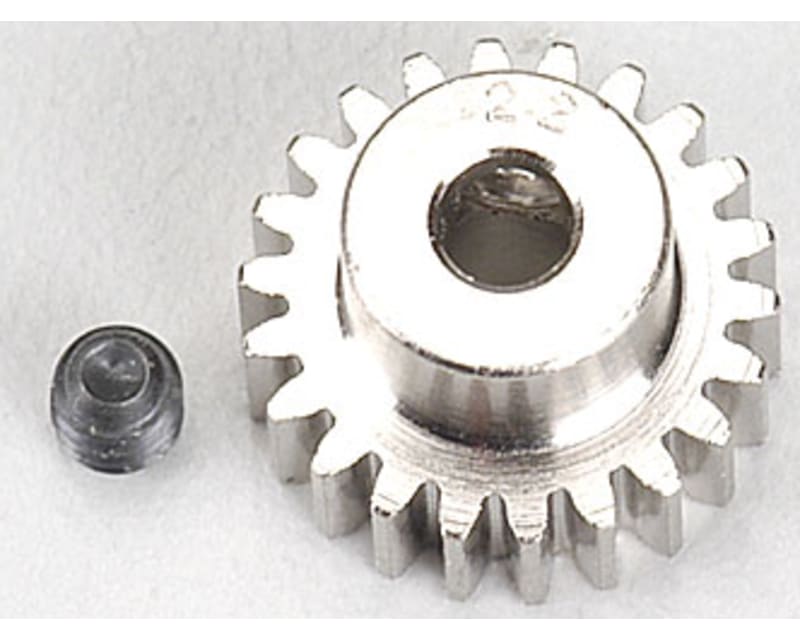 Nickel Plated Steel Motor Pinion 1/8 / 48P / 22T