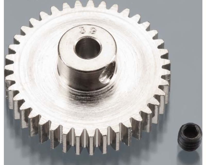 Tap to zoom Hard Nickel Plated 48p Pinion 39 Teeth