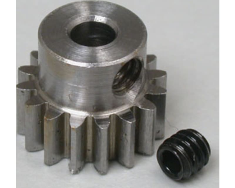 Steel Alloy Motor Pinion Gear 1/8 /.6 Mod 16T