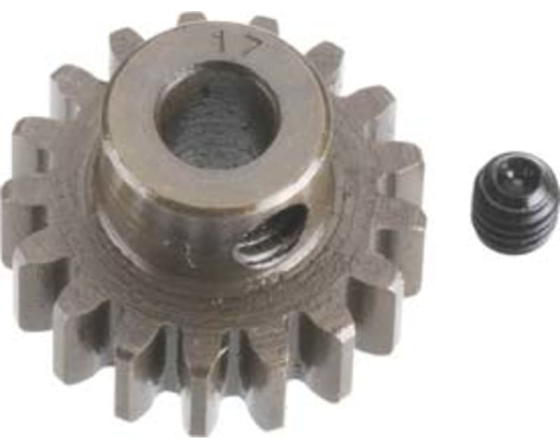 Extra Hard 5mm Bore (1.0 Mod) Pinion 17 Teeth