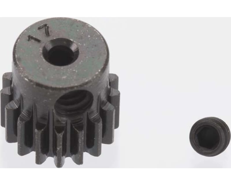 Hard Blackened Steel Mini Pinion 2mm .5 Mod 17T
