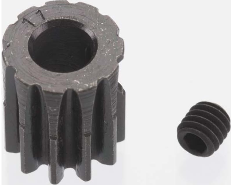 Extra Hard 11 Tooth Blackened Steel 32p Pinion 5mm