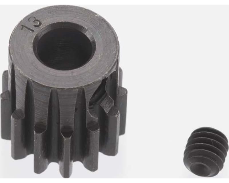 Extra Hard 13 Tooth Blackened Steel 32p Pinion 5mm