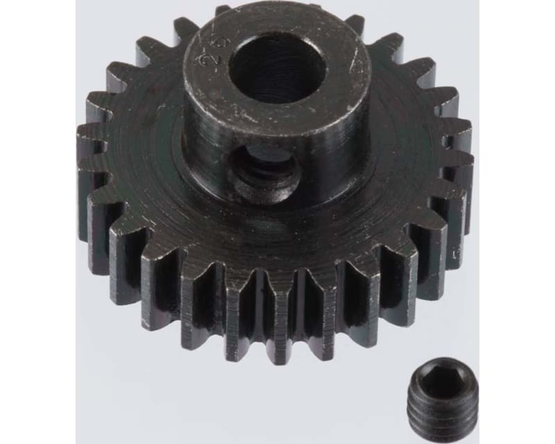Extra Hard 26 Tooth Blackened Steel 32p Pinion 5mm