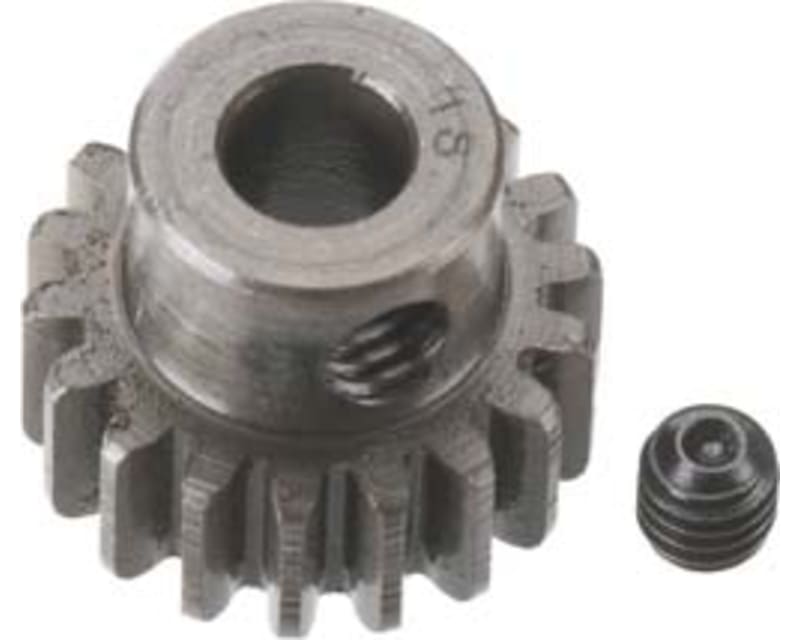 Extra Hard 5mm Bore .8 Module 31.75P Pinion 18T