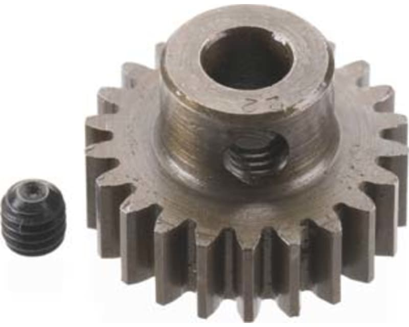 Extra Hard 5mm Bore .8 Module 31.75P Pinion 22T