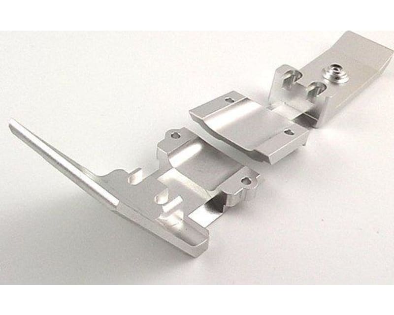 Tap to zoom Silver Aluminum Front Skid Plate