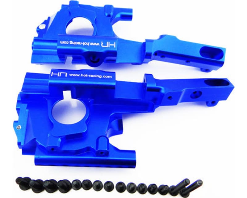 Tap to zoom discontinued Secure Lock Front Bulkhead 1:10 Revo - Blue