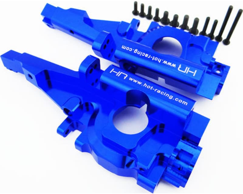 Secure Lock Rear Bulkhead 1:10 Revo Blue