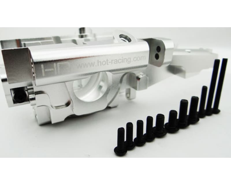 Secure Lock Rear Bulkhead 1:10 Revo Silver photo