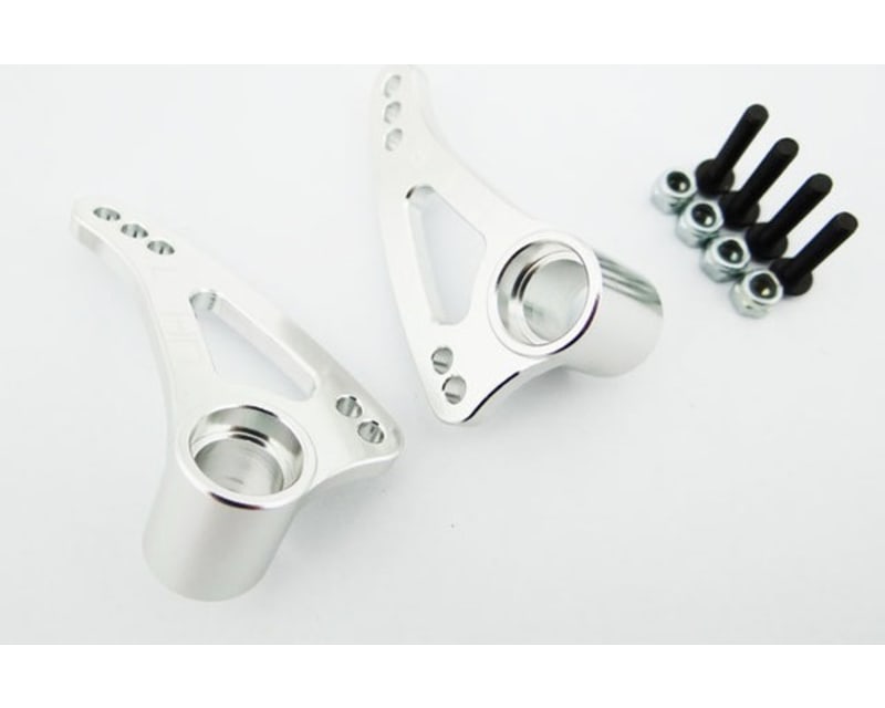 Aluminum Front Multi-Mount Long Travel Rocker Arms (Silver)