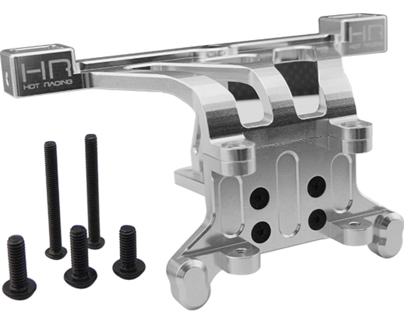 Tap to zoom discontinued Aluminum Front Body Mount (Silver) - E-Revo Revo Sl