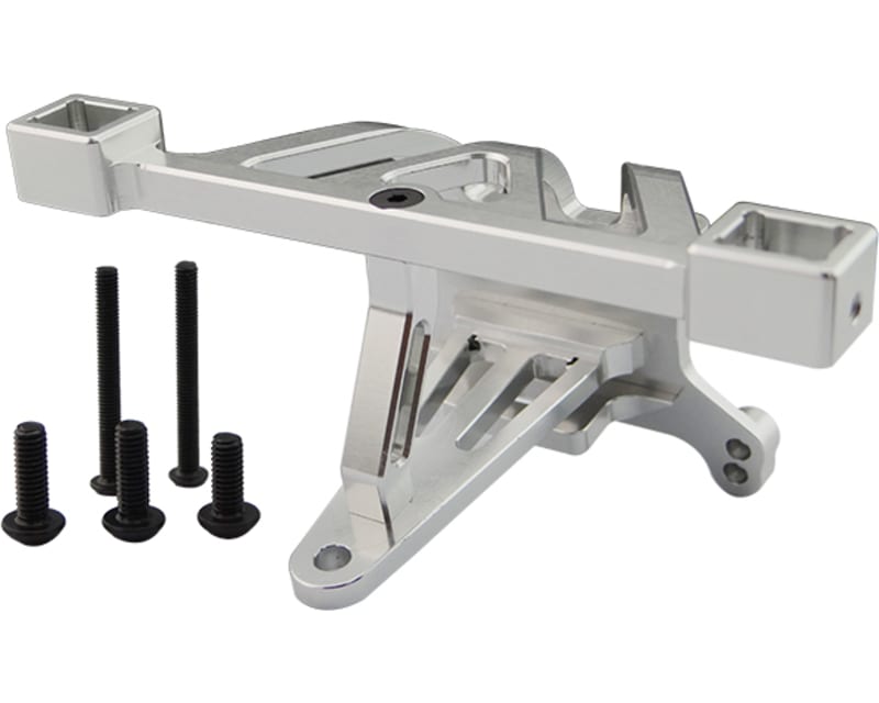 Tap to zoom discontinued Aluminum Front Body Mount (Silver) - E-Revo Revo Sl