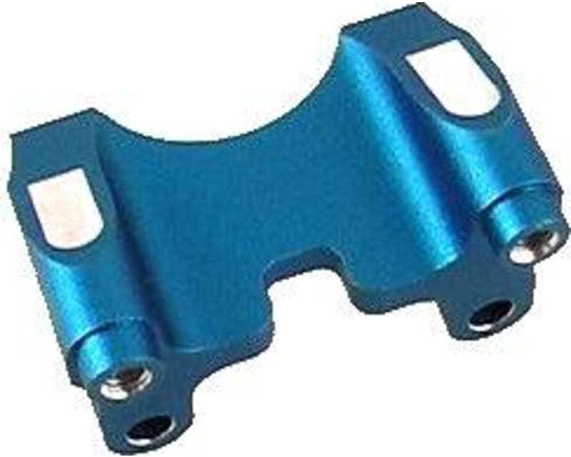 TRA Revo Blue Aluminum Rear Shock Mount