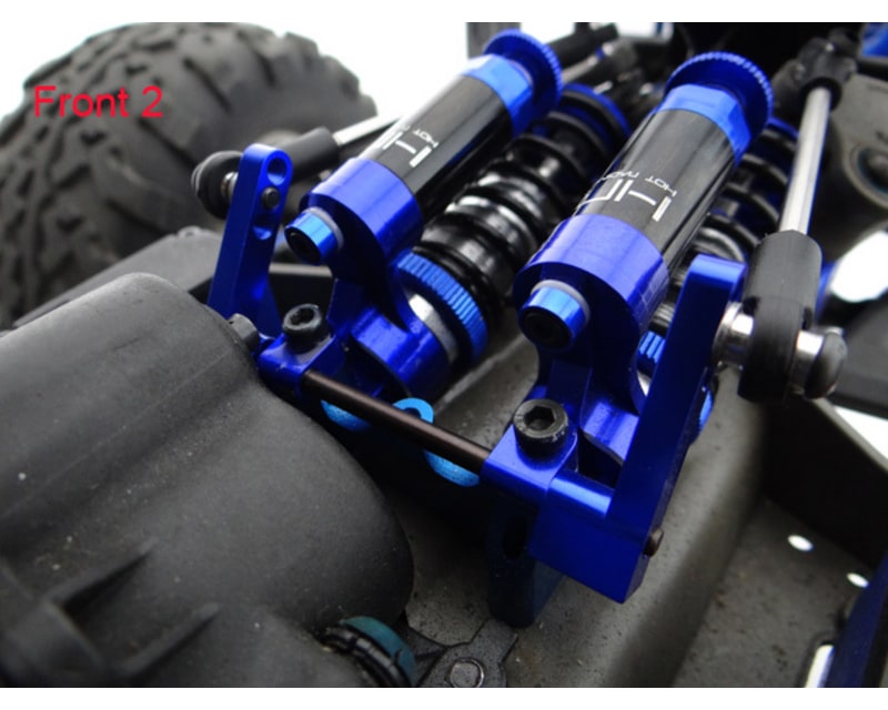 Tap to zoom discontinued Adjustable Front & Rear Sway Bar Kit TRA E-Revo Rev
