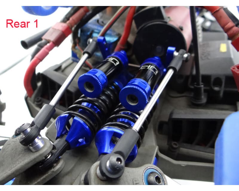 Tap to zoom discontinued Adjustable Front & Rear Sway Bar Kit TRA E-Revo Rev