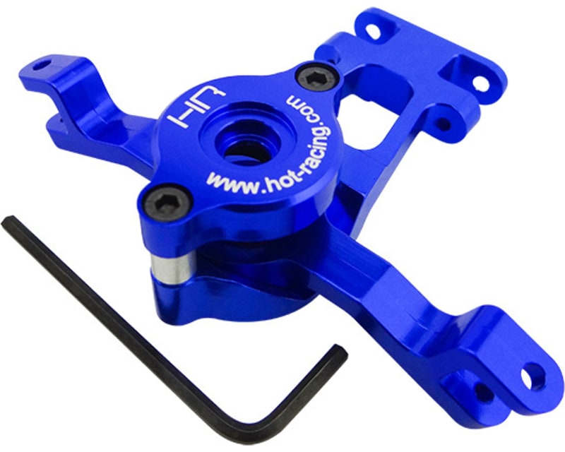 Blue Aluminum Steering Assembly