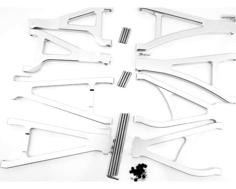 discontinued Aluminum Complete Arm Set (8)(Silver) - Tra Summit