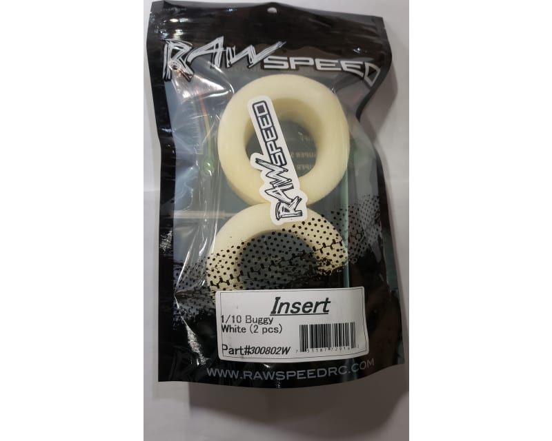 1/10 Buggy White Open Cell Inserts - Soft
