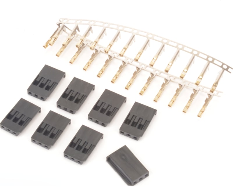 Futaba Plug Male Only - 8 pieces