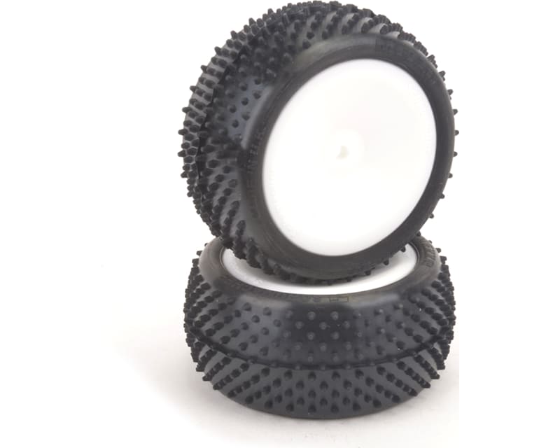 Mezzo Tyre Rear - Yellow - Pre-Glued - pr