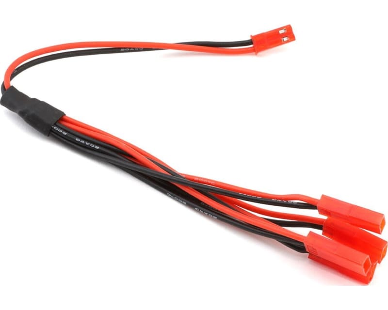 Tap to zoom Jst Y-Harness Connector Leads (1 Male to 4 Female) (200mm)