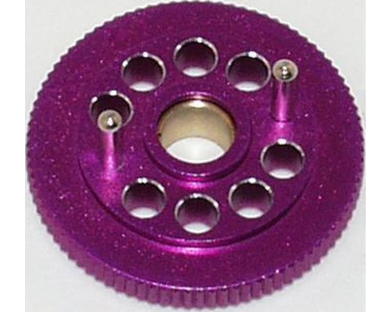 Tap to zoom HPI Savage Purple 2 Shoe Aluminum FlyWheels 34mm