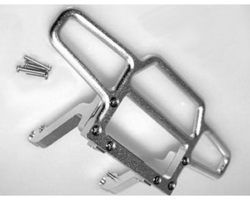 HPI Savage Silver Aluminum Outback Front Bumper photo