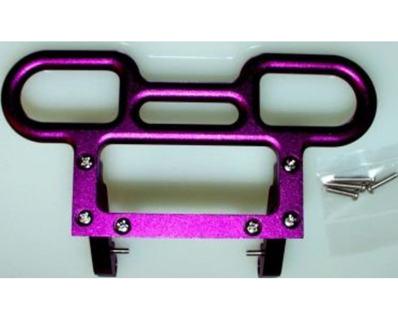 HPI Savage Purple Aluminum Rear Bumper photo