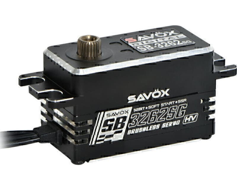 Tap to zoom High Torque High Voltage brushless Servo Black Edition .065s